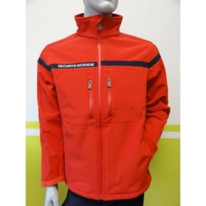 Blouson softshell ssiap incendie BSA03