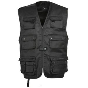 Gilet Multipoches Noir GMH02