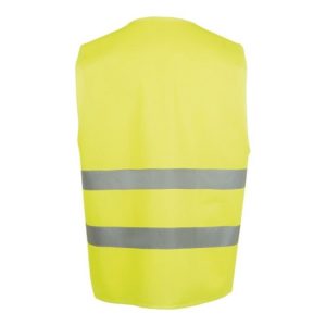 chassuble jaune fluo