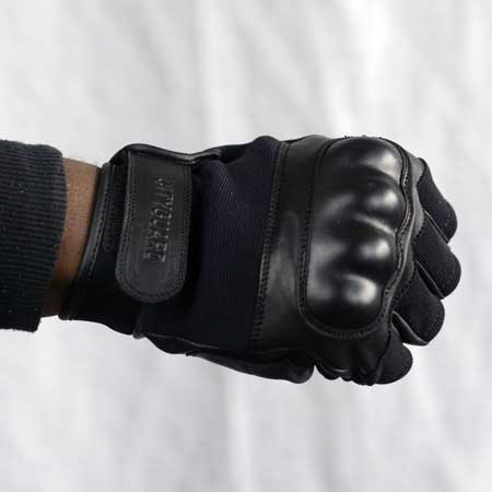 GANTS D'INTERVENTION TOUT CUIR COQUE ET KEVLAR (M) : : Mode